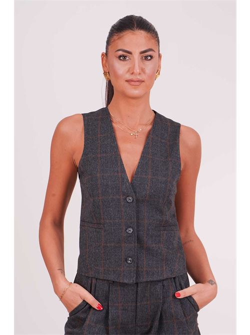 Gilet Check Another Label | CAROL 63COLCHECK
